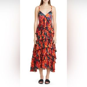 Cinq à Sept Daydream Joey Tiered Ruffle Dress